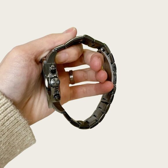 Fossil BQ2491 Bannon Multifunction Smoke Stainless Steel Watch - Picture 3 of 4